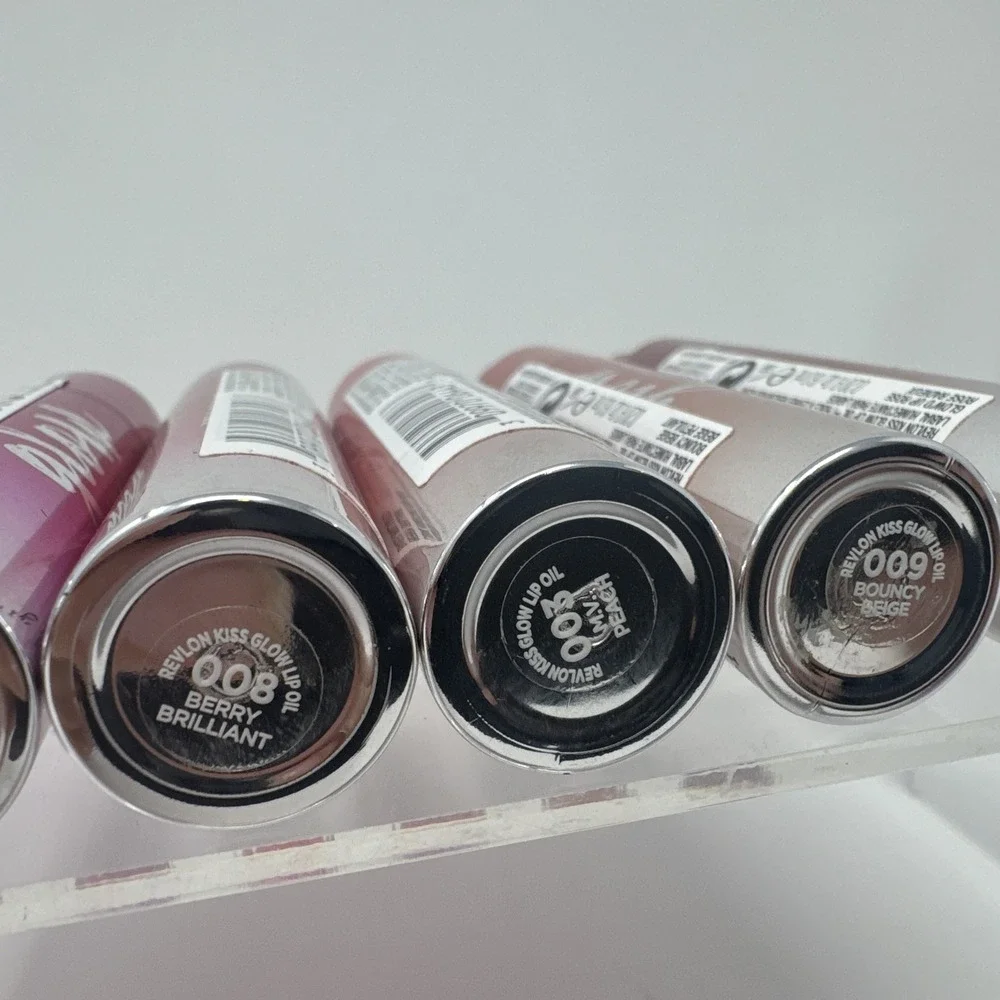 7 REVLON Kiss Glow Lip Oil 001 002 003 004 006 008 009 Mix No Duplicates